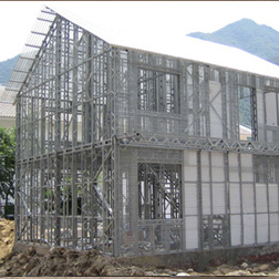 轻钢结构别墅工程